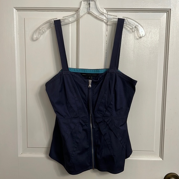 Marc Jacobs Navy Blue Sleeveless Strap size 4 - Picture 2 of 9